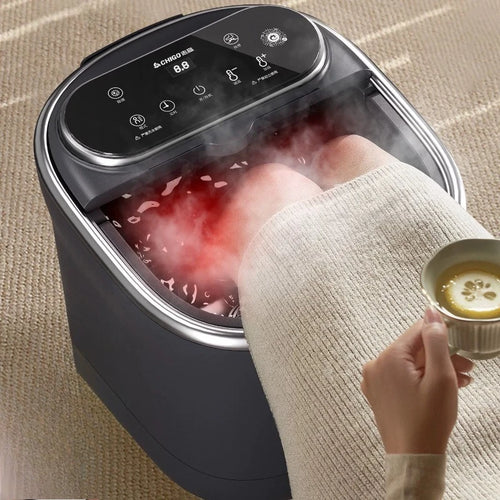 Electric Foot Spa With Heat, Bubbles, and Vibration Massage