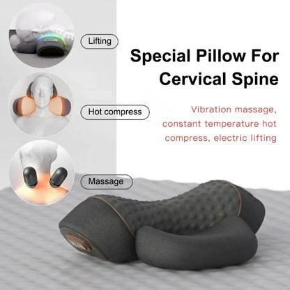 Neck Massager Pillow With Heat And Vibration