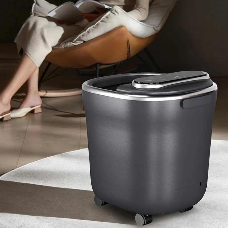 Electric Foot Spa With Heat, Bubbles, and Vibration Massage