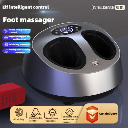 Foot Massager With Heat, Shiatsu Kneading, and Airbags