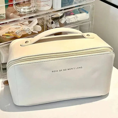 Makeup Organizer Bag With Zipper And Inner Pockets