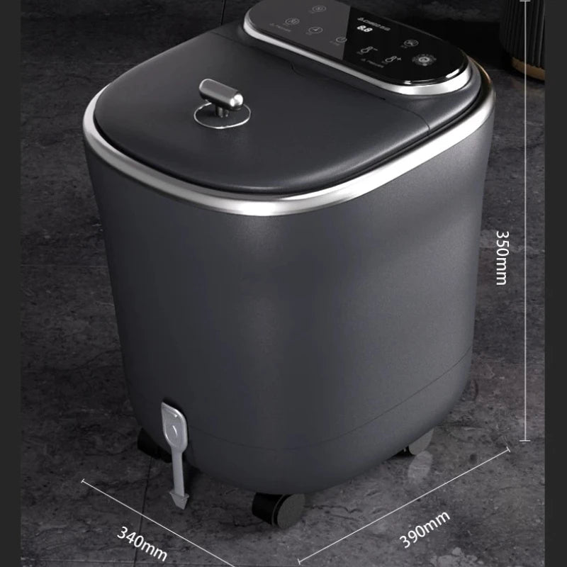 Electric Foot Spa With Heat, Bubbles, and Vibration Massage