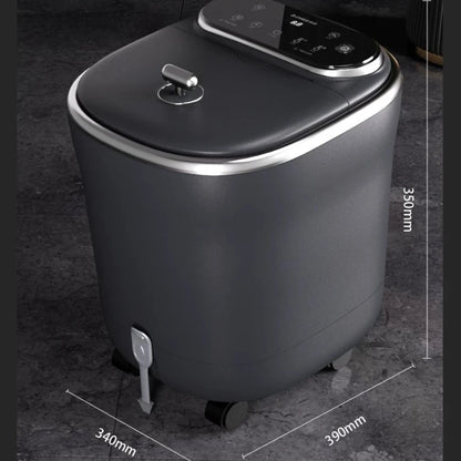 Electric Foot Spa With Heat, Bubbles, and Vibration Massage