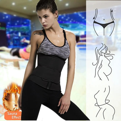 Waist Trainer Soft Shell Fitness Belt for Workouts