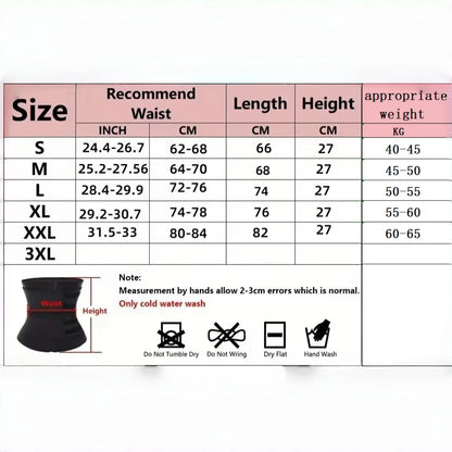 Waist Trainer Soft Shell Fitness Belt for Workouts