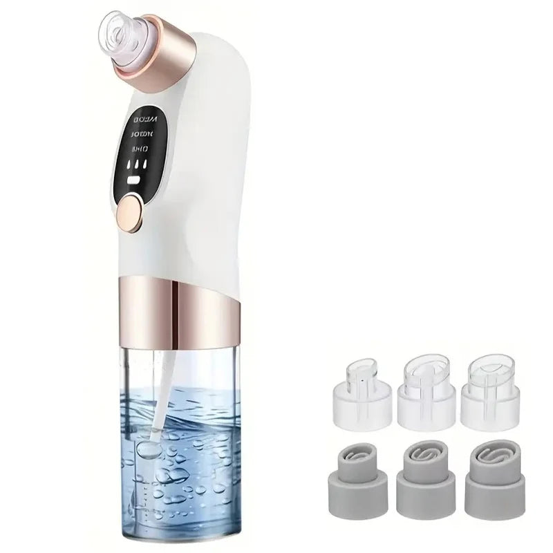 Pore Cleaner USB-Rechargeable With 5 Interchangeable Probes