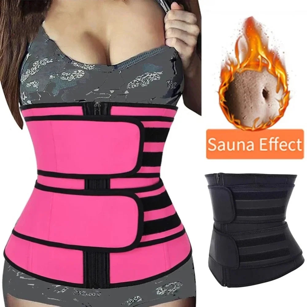 Waist Trainer Soft Shell Fitness Belt for Workouts