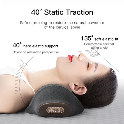 Neck Massager Pillow With Heat And Vibration